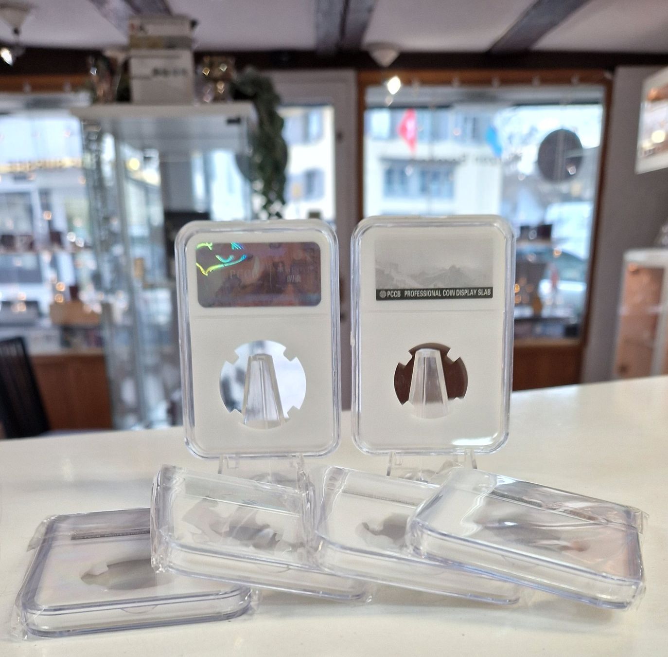 Accessori: Slab -- für Maple Leaf Silber 38 mm – Nuovo (secondo la descrizione) da Knutwil venduto da muenzen-oli 1