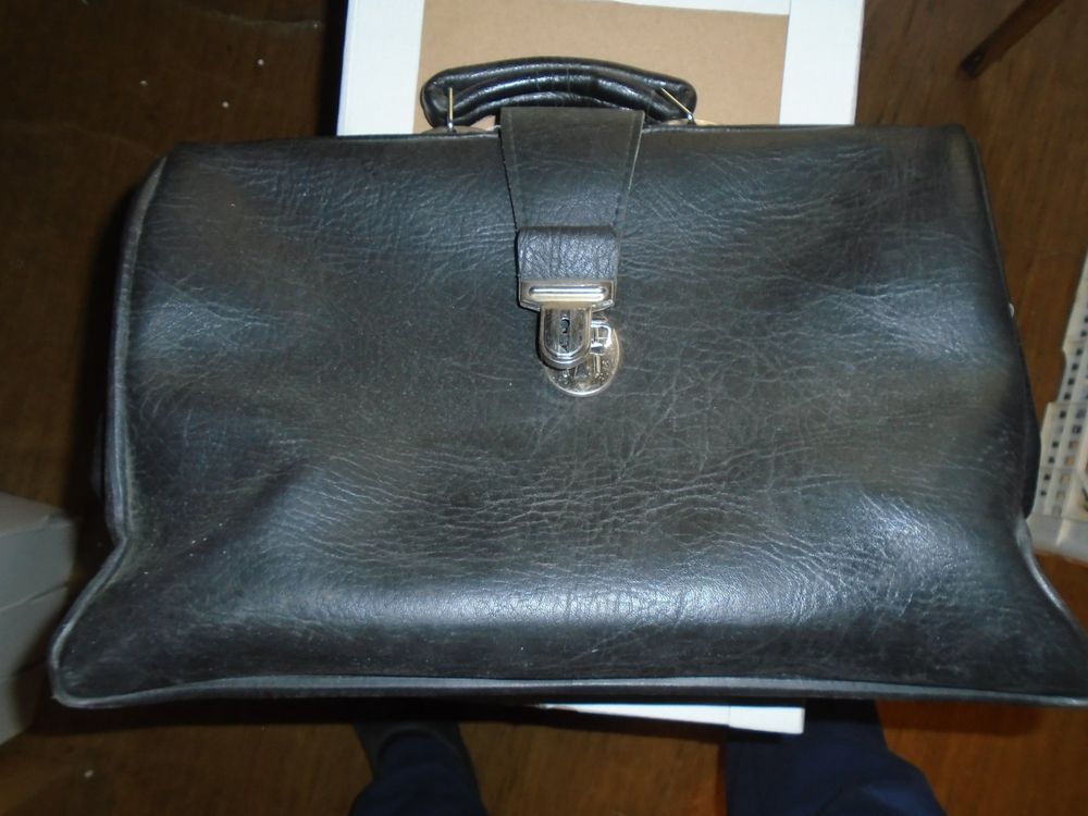 VINTAGE, FORME ORIGINAL Ancien Cartable, Sacoche en cuir épais marron EUR 13,00 - FR