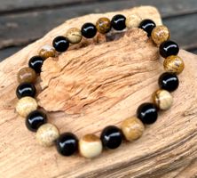 Landschafts Jaspis und Onyx Armband, Aktion alter Preis  13.