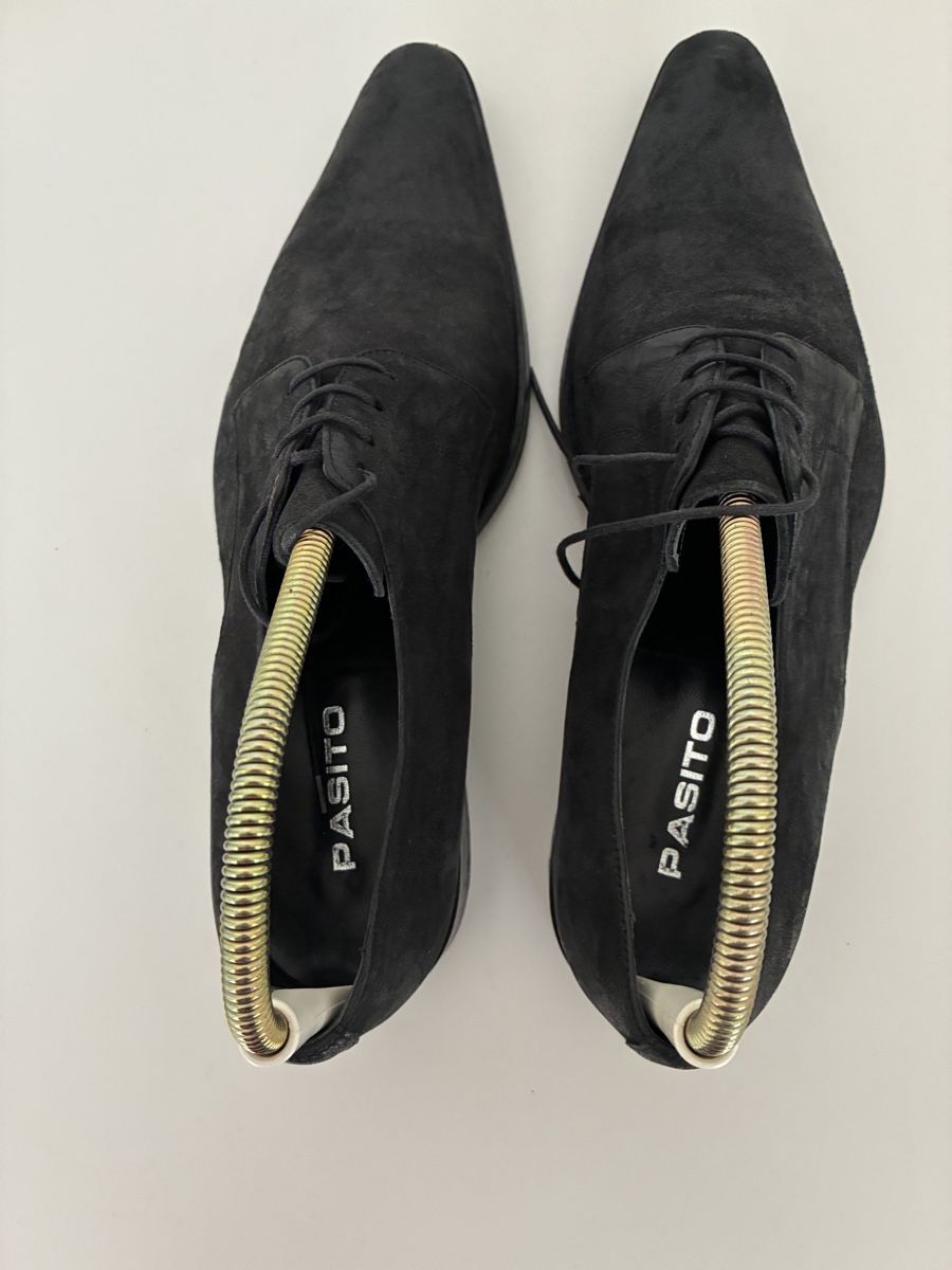 Scarpe da uomo: Elegante Pasito Schuhe, schwarz, Grösse 42 – Usato da Bassersdorf venduto da secondhand_clothing