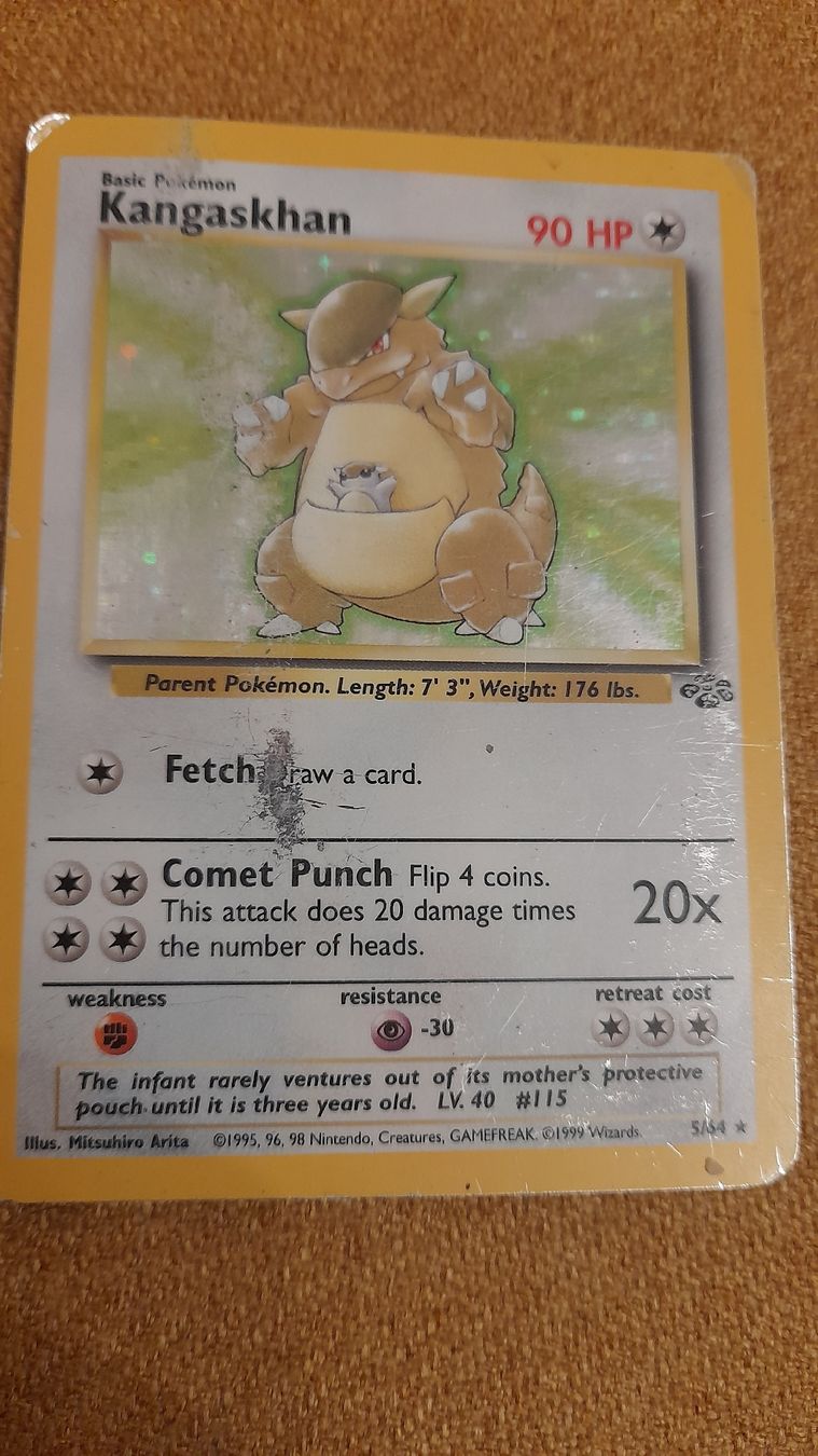 Pokémon Carte collezionabili: Carta Pokémon Kangaskhan – Usato da Lugano venduto da ann_5w7n 1