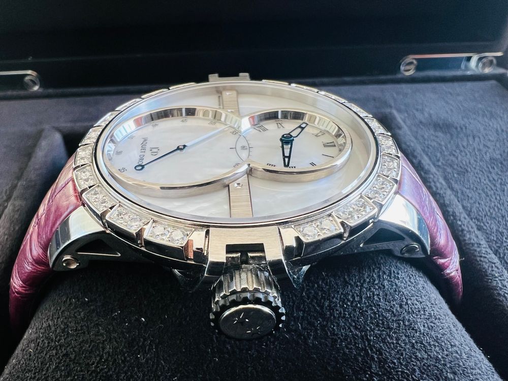 Jaquet Droz Uhren: JAQUET DROZ Grande Seconde SW41 Auto, MOP&Diamonds, OVP19000 – Neu (gemäss Beschreibung) aus Le Mont-sur-Lausanne von LycaGallery 3