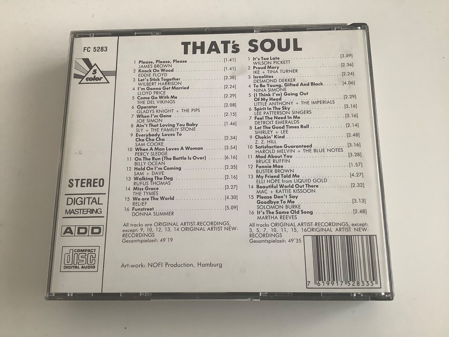 CDs: That‘s Soul / Various / 2 CD – Gebraucht aus Dübendorf von Shreck 1