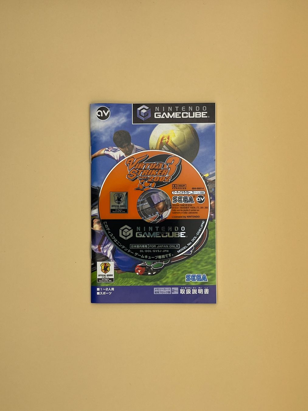 Nintendo Giochi: Gamecube / Virtua Striker 3 Vers. 2002 / JAP – Usato da Kölliken venduto da sergesellsretro 2