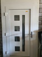 Eingangstüre Aluminium sehr massiv 