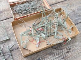 Grosses Märklin Oberleitung Set - viele Masten & Fahrdraht