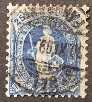 73D.2.28  Vollstempel St.Gallen, 30.XI.99   KW 300.-
