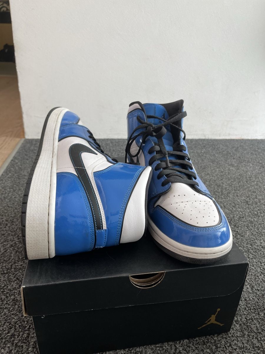 Jordan Scarpe da uomo: Air Jordan Mid Signal Blue – Usato da Küblis venduto da kimimathis 1