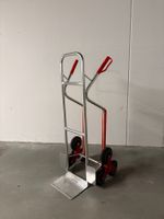Treppenkarre Aluminium mit 6 Gummi-Rädern guter Zustand