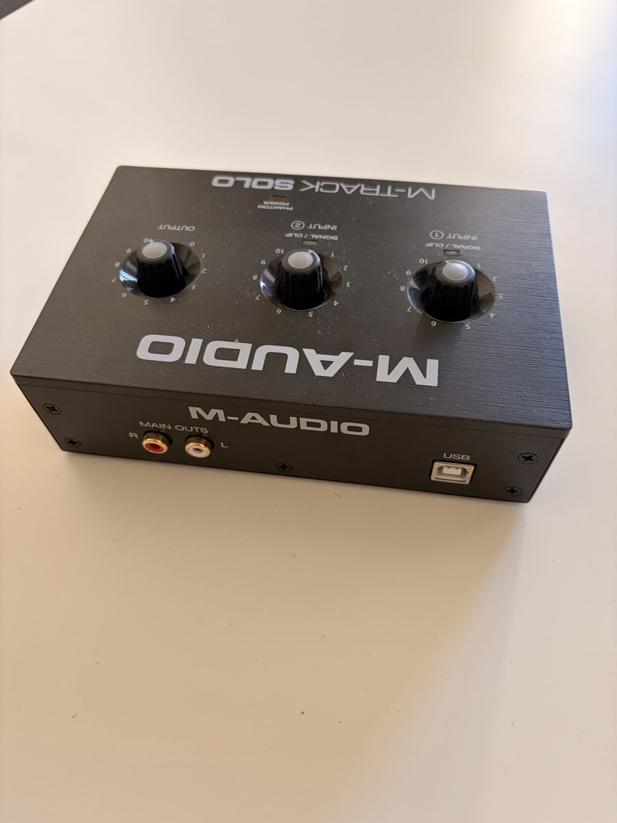 M-Audio Cartes son: Sound card M-Audio XLR Solo – D'occasion à Genève par Crz99 2
