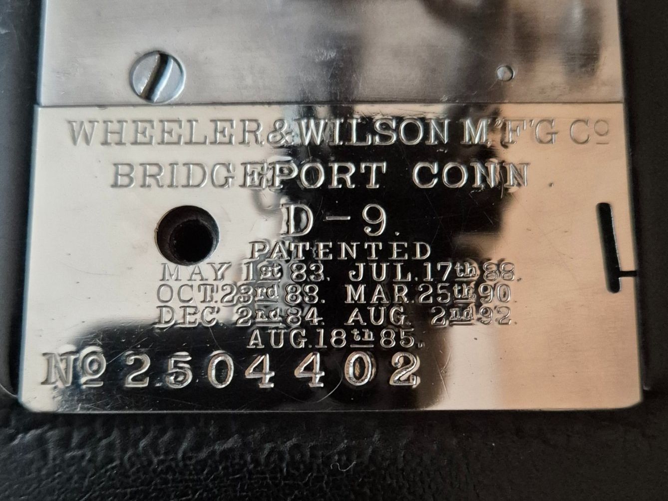Nähmaschinen: Wheeler & Wilson D-9 – Gebraucht aus Triboltingen von Hph6 6