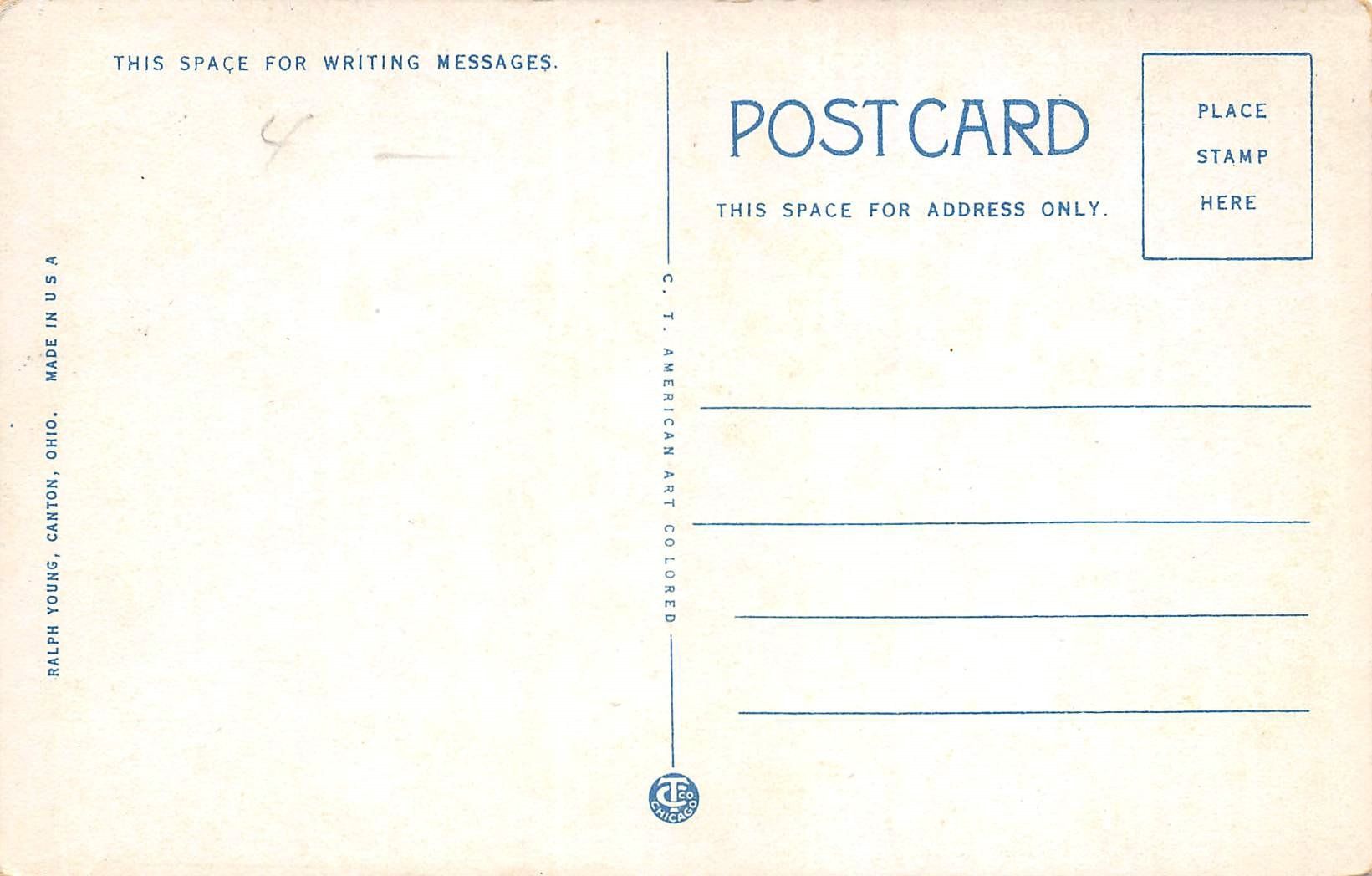 Cartoline postali: Canton Ohio, Masonic Temple – Usato da Ottikon b.Kemptth. venduto da Neptun1974 1