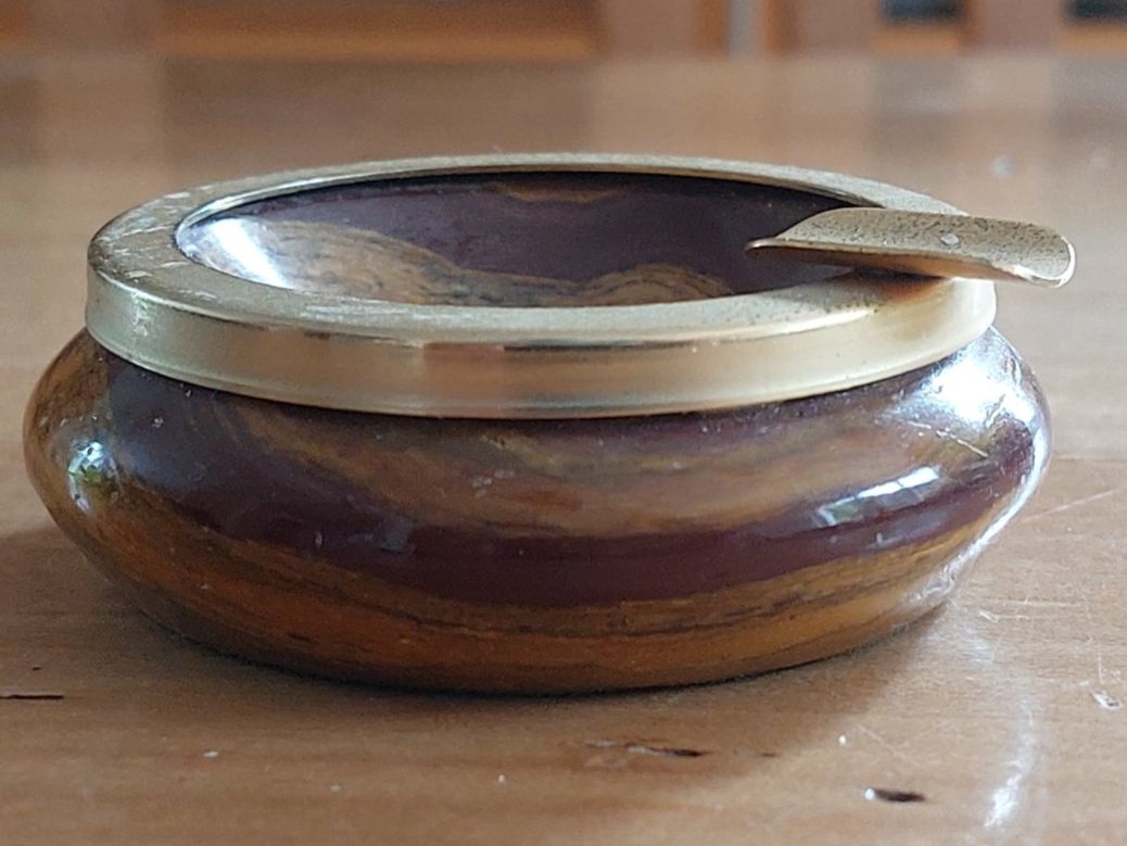 Aschenbecher: Aschenbecher Steinzeug Vintage – Gebraucht aus Oberdiessbach von wasserfreak