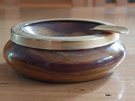 Aschenbecher Steinzeug Vintage