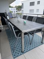 Gartentisch Steintisch inkl 6 Stühle (August 2024 gekauft)