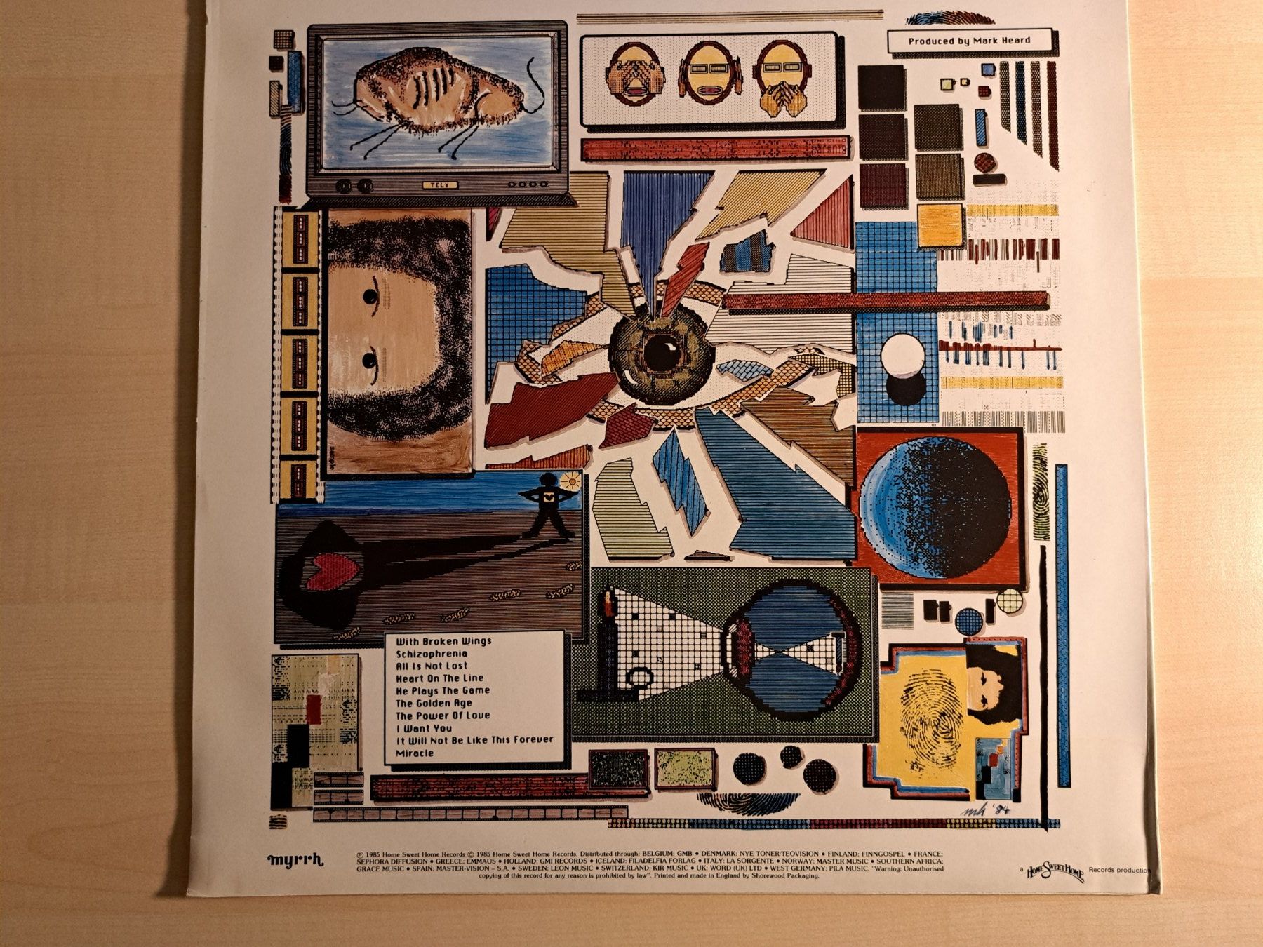 Dischi in vinile: LP von Mark Heard. Mosaics von 1985 – Usato da Glashütten venduto da Christheswiss 1