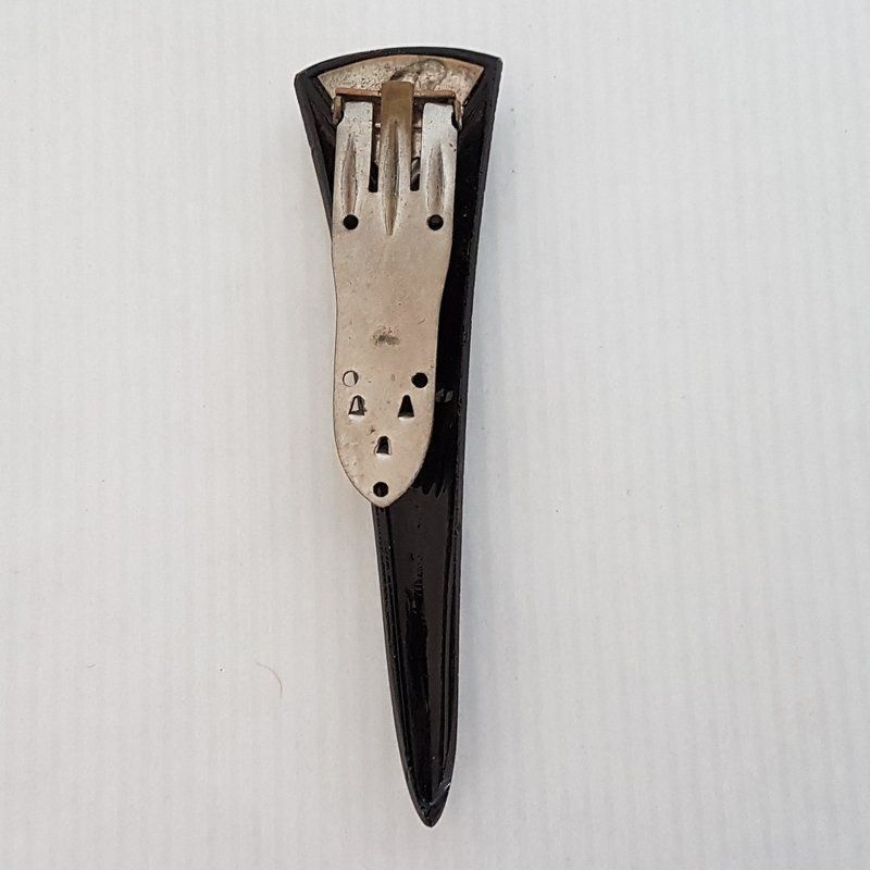 Spille & Fermagli: Antike Brosche mit Clip um 1930 – Usato da Kaltbrunn venduto da Condor2 1
