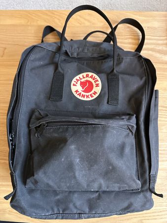 Fjällräven Kånken Rucksack, schwarz