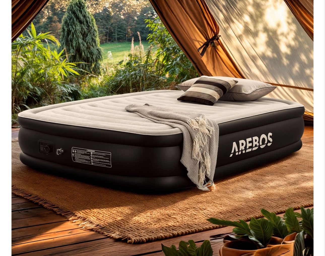 Materassi: Aufblasbare Matratze Luftbett Doppel 203x152 – Nuovo e nell'imballaggio originale da Amriswil venduto da JaJa-Express 1