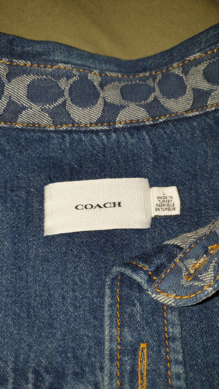 Camicie: Coach Denim Shirt – Nuovo (secondo la descrizione) da Wildhaus venduto da jimster 1
