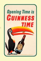 Blechschild-GUINNESS-OPENING TIME IS GUINNESS TIME
