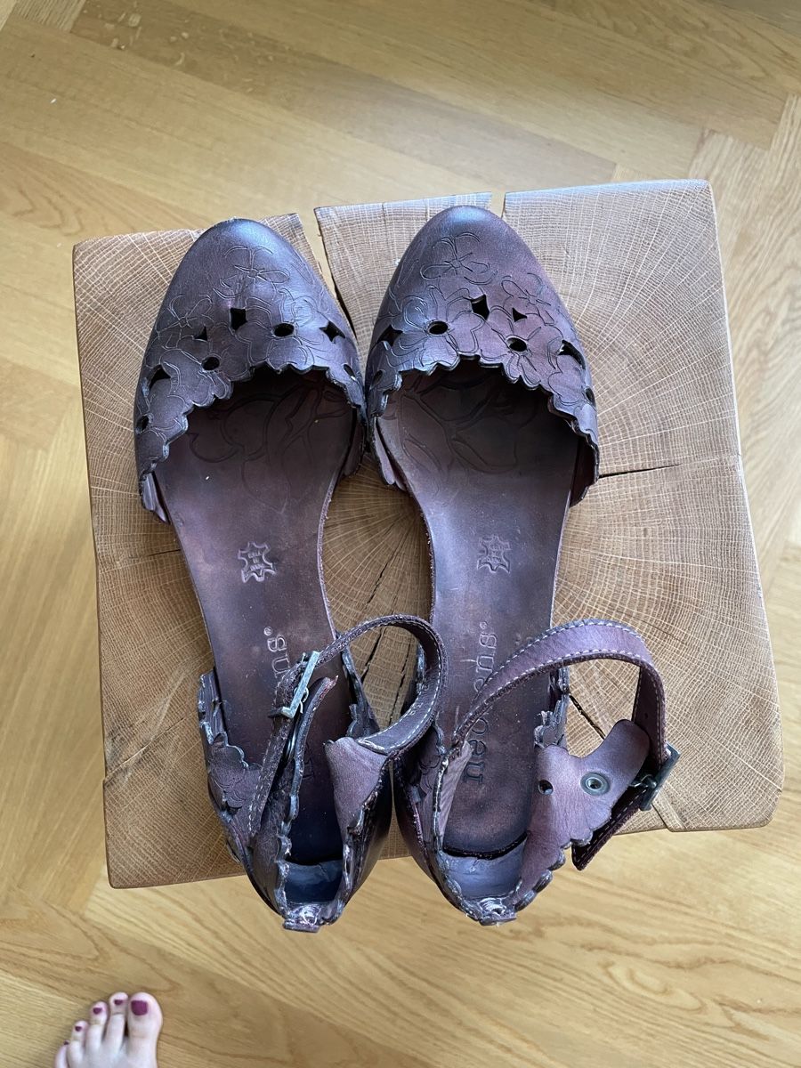 Damenschuhe: Damenschuhe Leder Grösse 38 braun – Gebraucht aus Basel von CCRosa 2