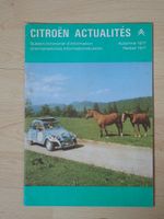 Citroen Actualités 1977: 2CV, 2CV Cross, Transjurane 77