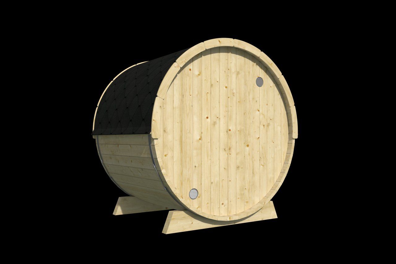 Sauna & Zubehör: Fass - Sauna 160cm lang 205cm Durchmesser – Neu und originalverpackt aus Diepflingen von Der_billige_max 1
