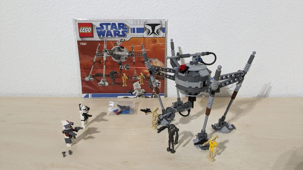 Lego 7681 Star Wars _ Lego Spider Droid 7681 – WFNL