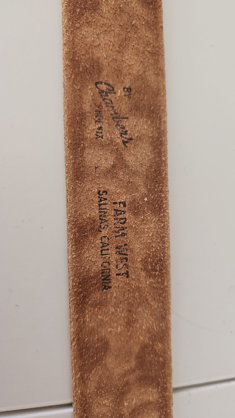 Ceintures: Vintage Leather belt – D'occasion à Ascona par nes_cxn7 1