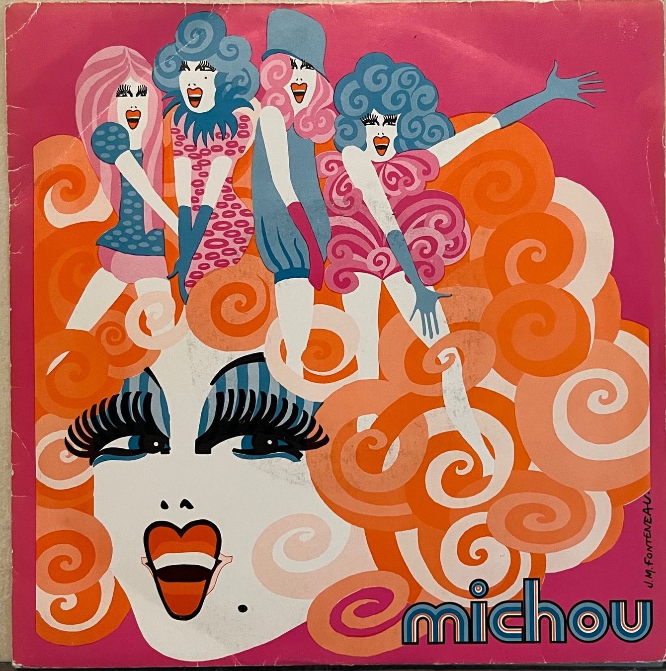 Dischi in vinile: MICHOU - FOFOLLE – Usato da Bussigny venduto da vinyl-pas-cher
