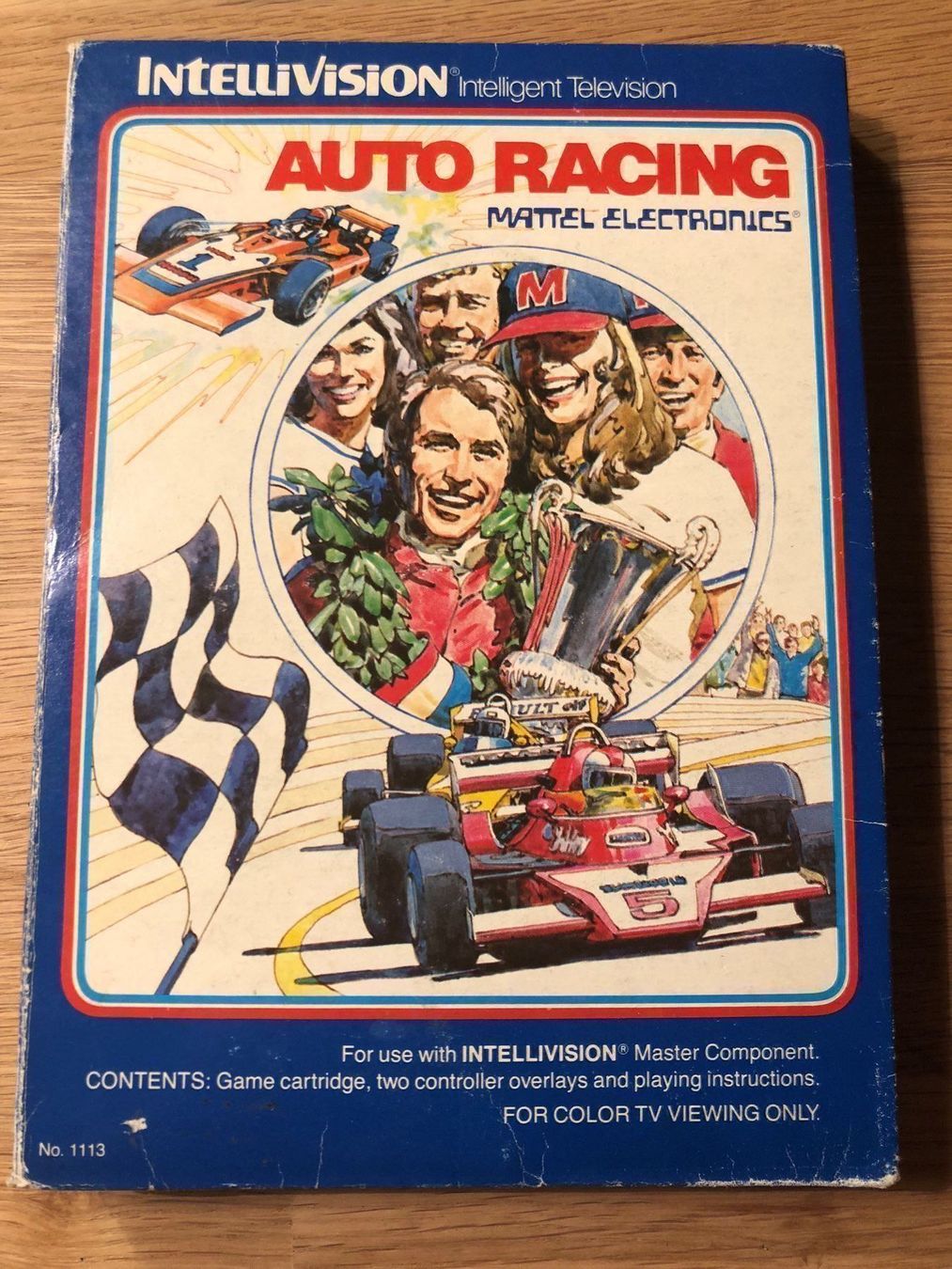 Spiele: Auto Racing für Intellivision – Gebraucht aus Kestenholz von Inna09