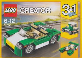 LEGO CREATOR 3 in 1 31056 DECAPPOTTABILE VERDE new‪