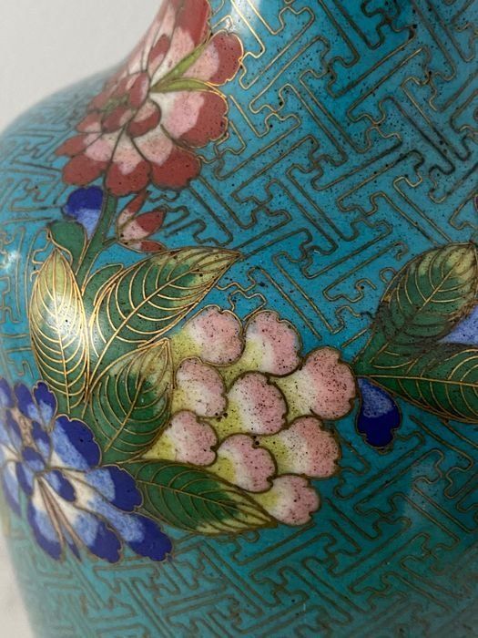 Vasi & Recipienti: Beautiful Ancient Cloisonne Enamel Vase – Usato da Morges venduto da Audemars07 2