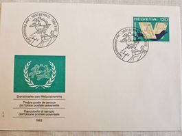 Ersttagsbrief Weltpostverein, 1983