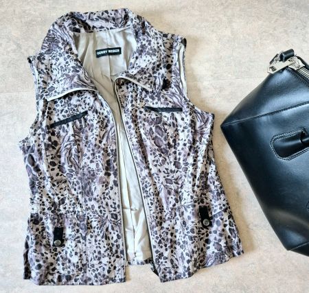 WESTE GILET 38 M GERRY WEBER ANIMAL PRINT,  TOP ZU JACKE