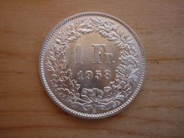(C1) 1 Franken 1958 STGL