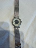 Montre femme acier inoxydable avec strass occasion (496)
