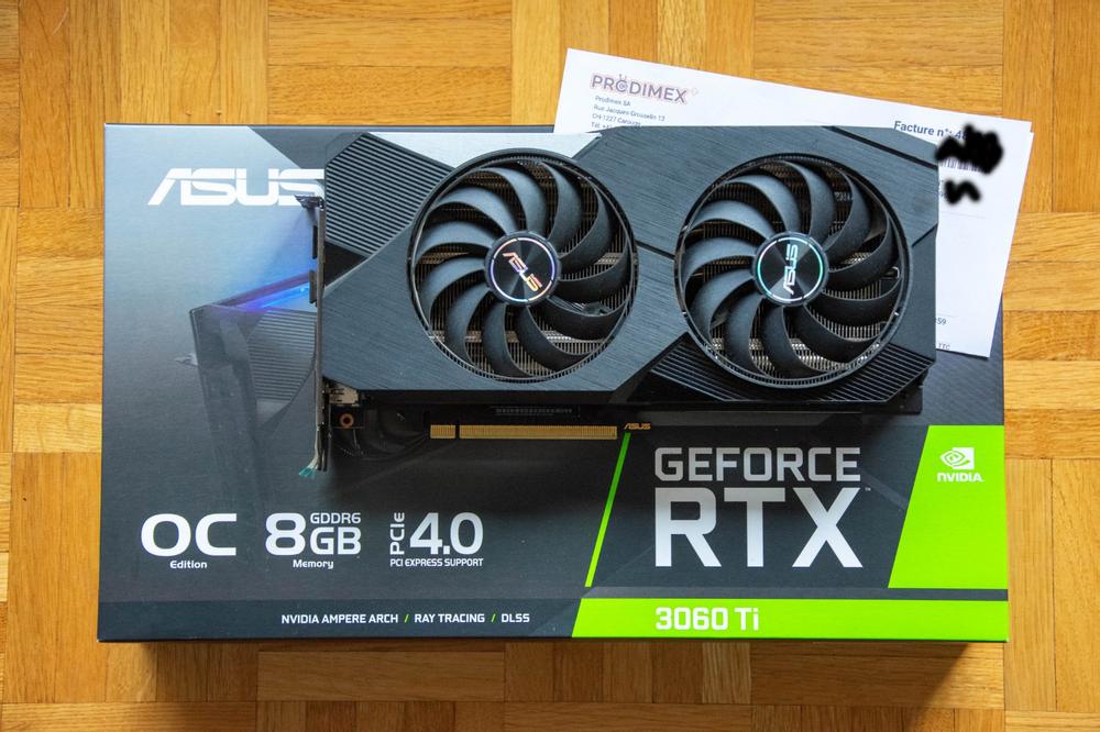 Asus Dual Geforce Rtx 3060 Ti Oc V2 Lhr 3 3 Kaufen Auf Ricardo