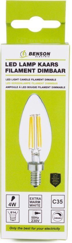 Lampade: 2 x Led Birnen in Kerzenform E14 / 4 Watt  dimmbar – Nuovo (secondo la descrizione) da St. Gallen venduto da schnaeppchen-preise 1