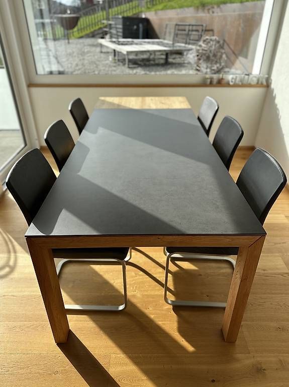 Tables: Esstisch mit Keramikplatte – D'occasion à Bühler par luca.zollinger 2