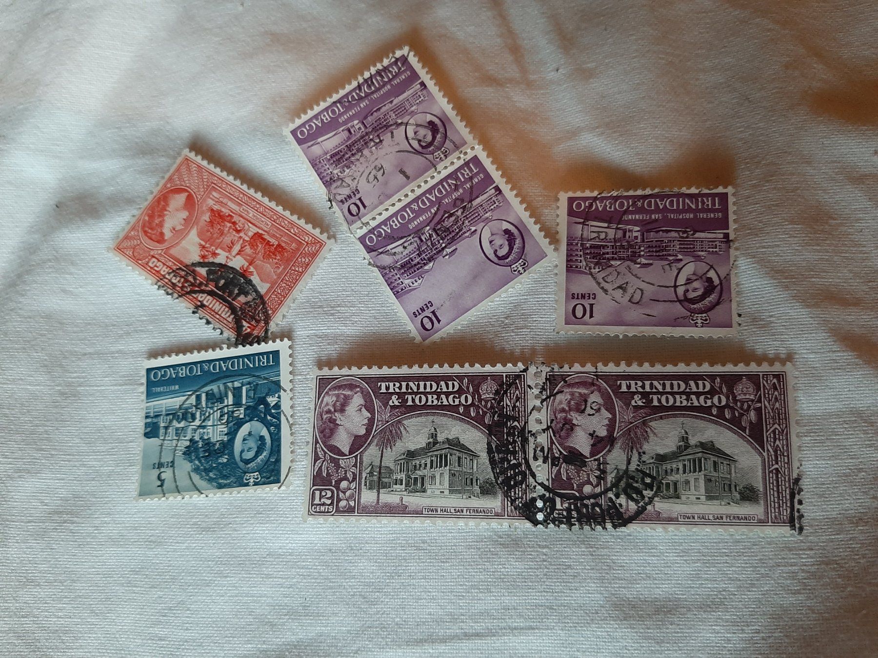 Tutti i francobolli: Briefmarken TRINIDAD & TOBAGO – Usato da Wilderswil venduto da SFSw