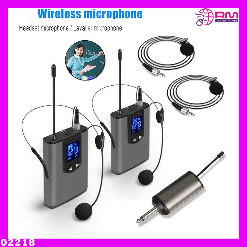 Microfoni: Drahtloses Headset-Mikrofon + Lavalier-Mikrofonsystem – Nuovo e nell'imballaggio originale da Unterägeri venduto da RmOnline