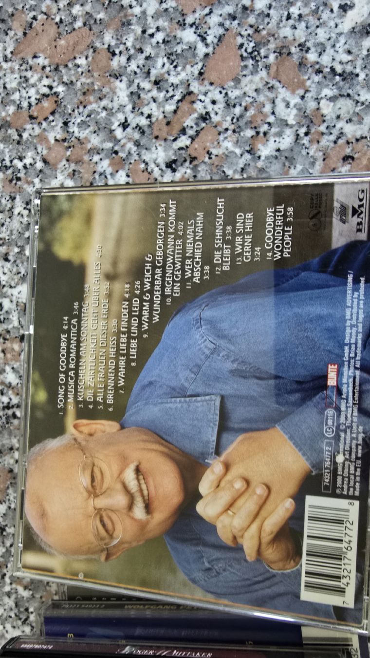 CDs: CDs Michael Hirt, Andy Borg, W. Whittaker, Wolfgang set4 – Gebraucht aus wallisellen von funkelsternchen5 6