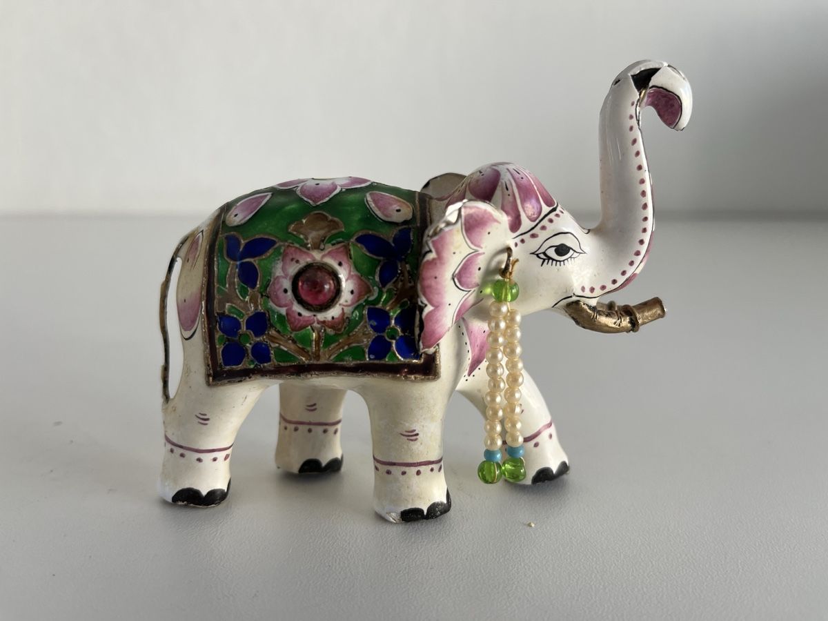 Tutte le decorazioni: alter Meenakari Elefant – Usato da Wetzikon ZH venduto da seli03
