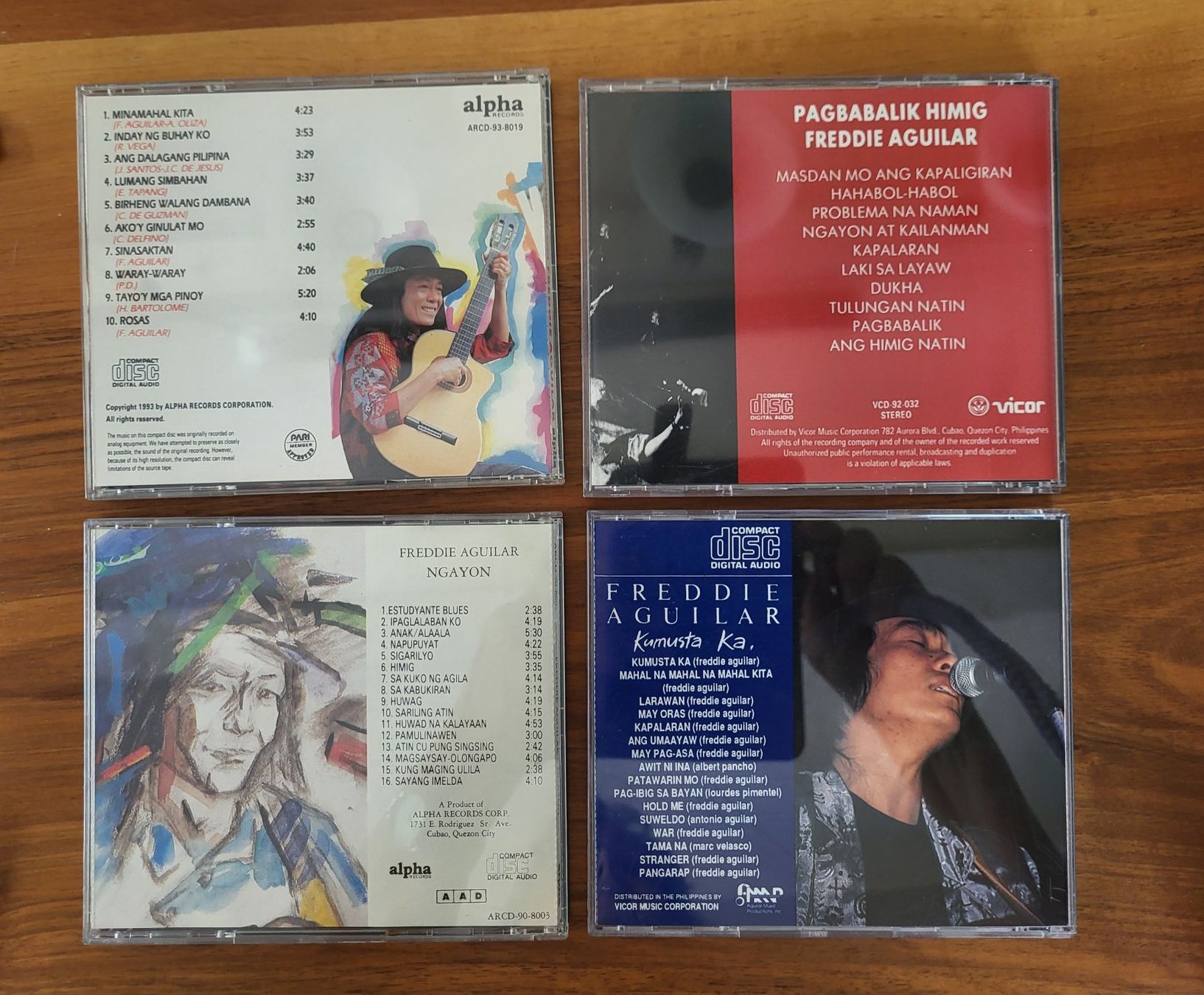 CD: 4 CD's von Freddie Aguilar – Usato da Guntershausen venduto da Luzia62 1