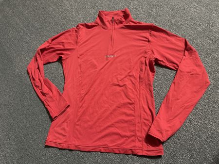 Descente Pullover rot mit Reissverschluss guter Zustand