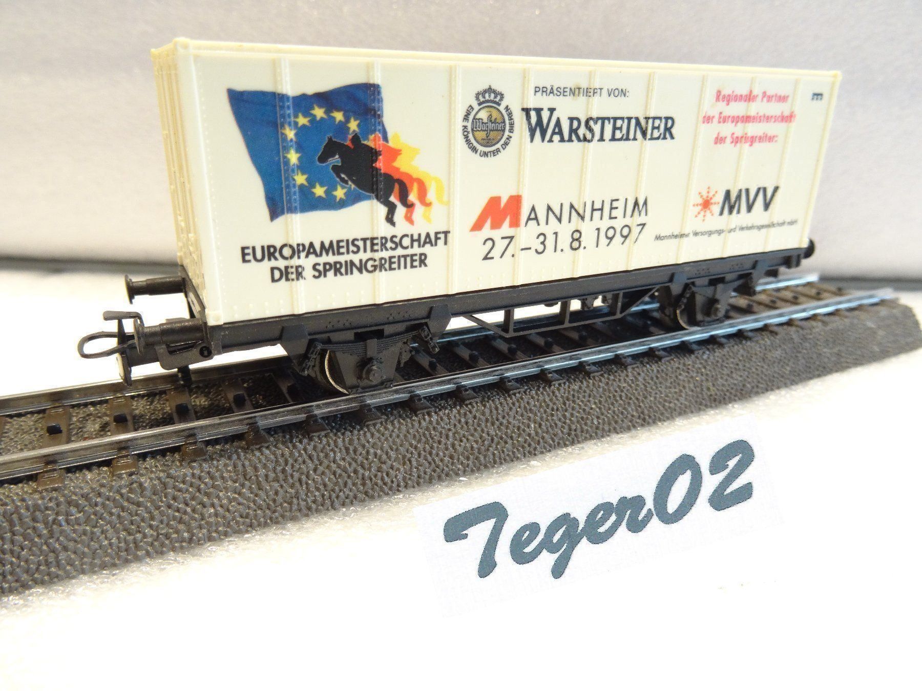 Märklin Modellini di ferrovie: Märklin. H0 Güterwagen – Usato da Hochdorf venduto da Teger02