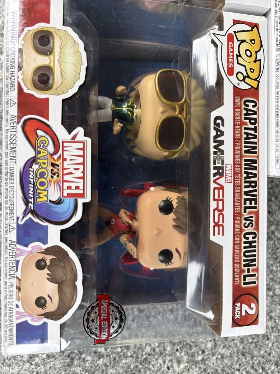 Funko Statuette: POP GAMES marvel vs capcom  – Nuovo e nell'imballaggio originale da Herzogenbuchsee venduto da warrior77 3