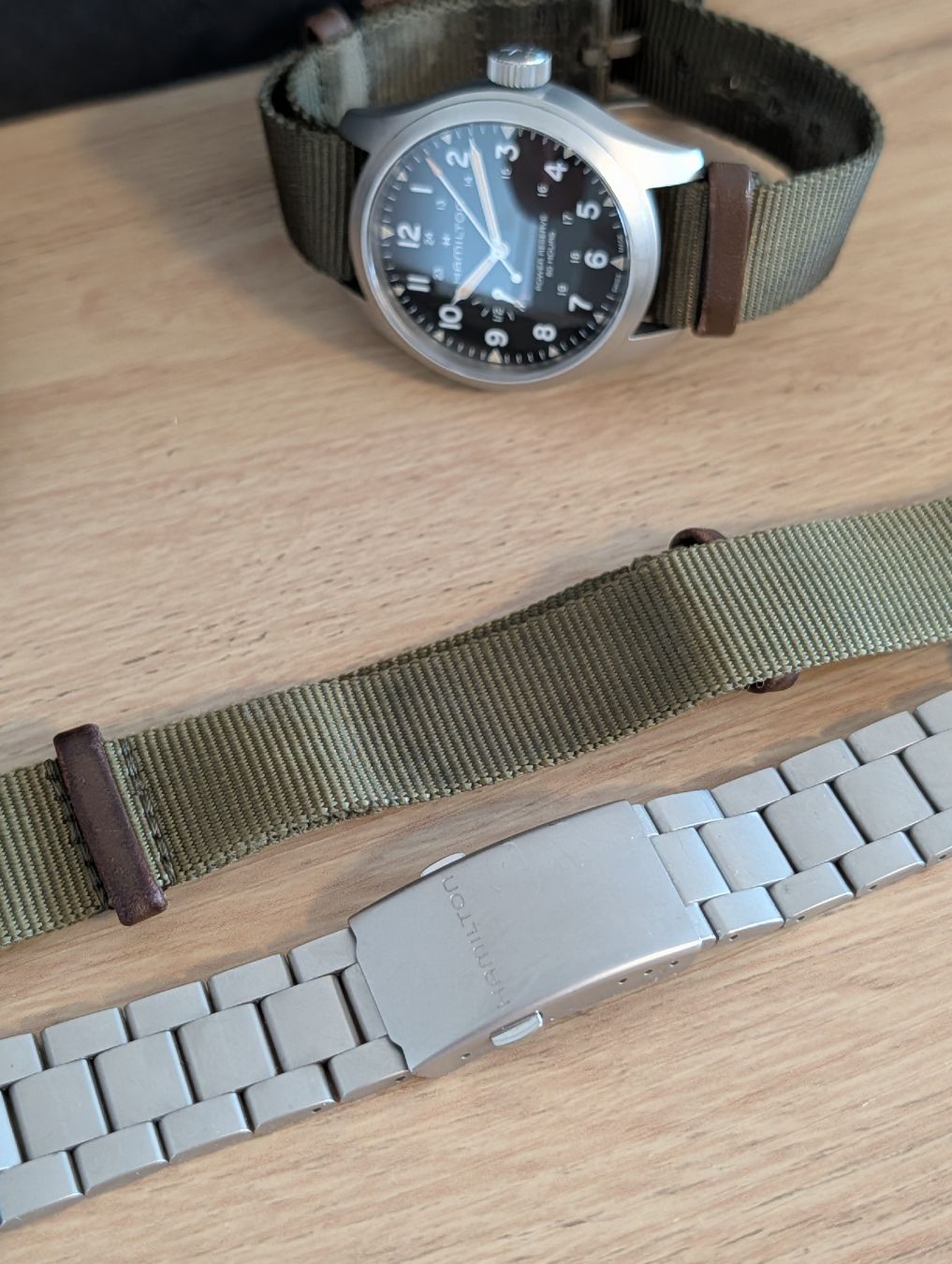 Hamilton Orologi: Khaki Field Power Reserve 40 mm – Usato da Mols venduto da Mountain_Picture 4